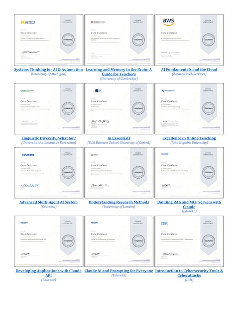 Certificate portfolio page 5